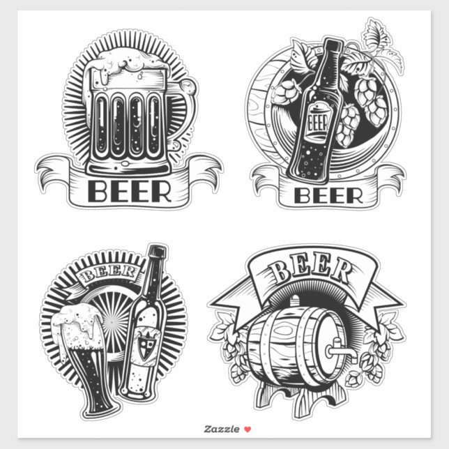 Beer Sticker (Sheet)