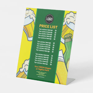 Beer Store Personalize Business Pedestal Sign