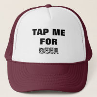 Beer- Tap Me for Beer! Black and White