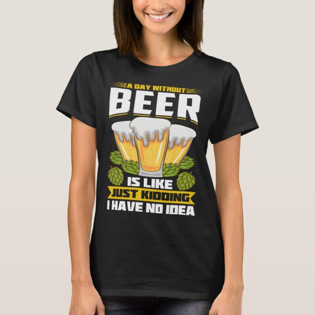 Beer Taster Taster Beer  Enthusiast Crafter Pub T-Shirt (Front)