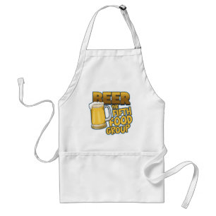 Beer: The Fifth Food Group T-Shirts & Gifts Standard Apron