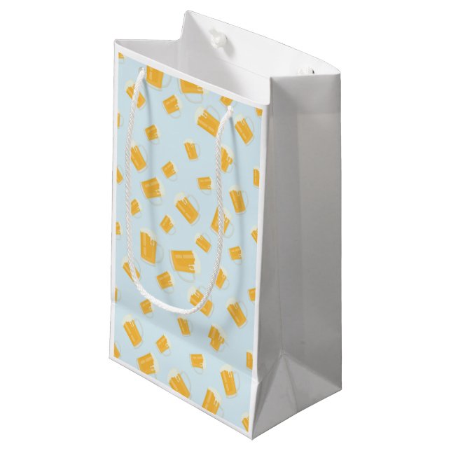 Beer Themed Gift Bags (Front Angled)