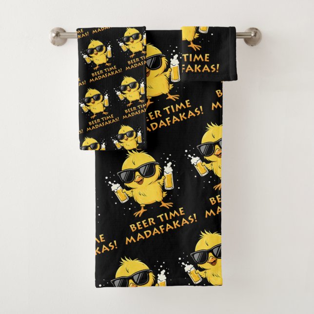 Beer Time Madafakas Drôle Mème Duck Goose Retro (En situation)