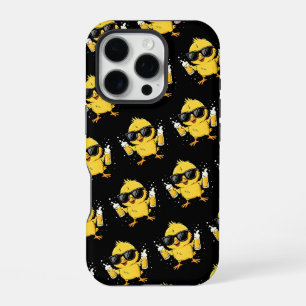 Beer Time Madafakas Funny Meme Duck Goose Retro iPhone 16 Pro Case