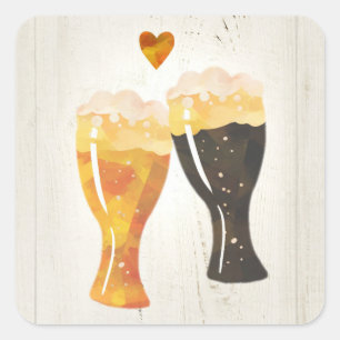 Beer Toast Sticker