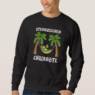 Beer Turtle Chill Turtle In Hammock Sweatshirt