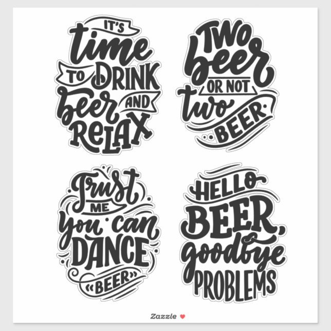 Beer Typography  (Sheet)