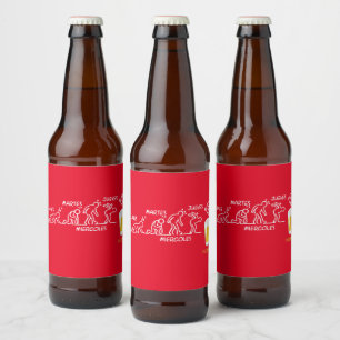 Beer-volution Beer Bottle Label