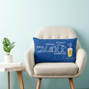 Beer-volution Lumbar Pillow