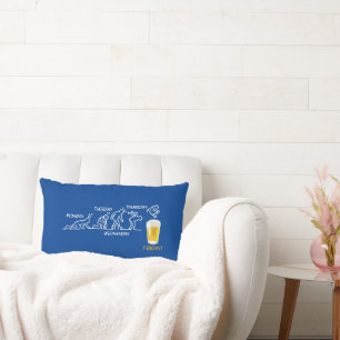 Beer-volution Lumbar Pillow