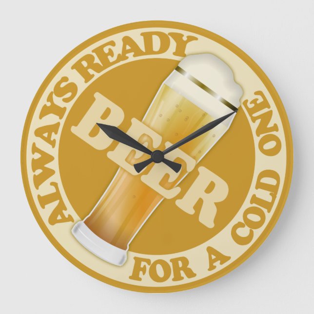BEER wall clocks (Front)