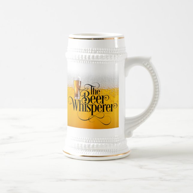 Beer Whisperer Beer Stein (Right)