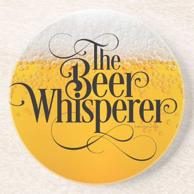 Beer Whisperer Coaster (Front)