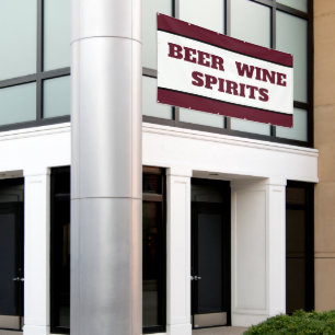 Beer Wine Spirits Banner