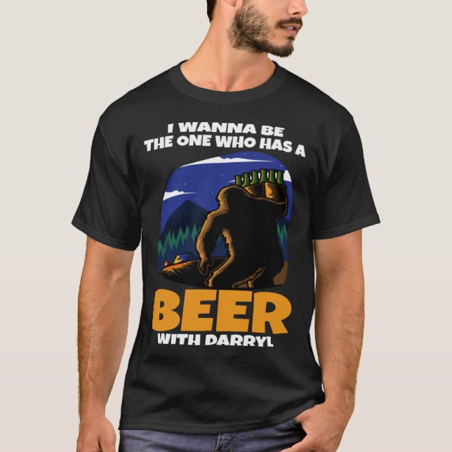 Beer with Darryl T-Shirt (Front)