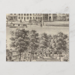 Beergarden and brewery of CL Centlivre Postcard