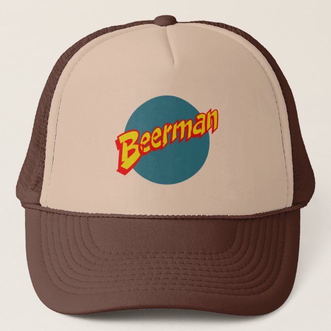 Beerman Trucker Hat (Front)