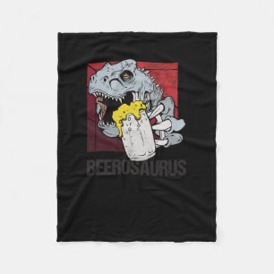 Beerosaurus Bierosaurier Bier Alcohol - Beer Fleece Blanket