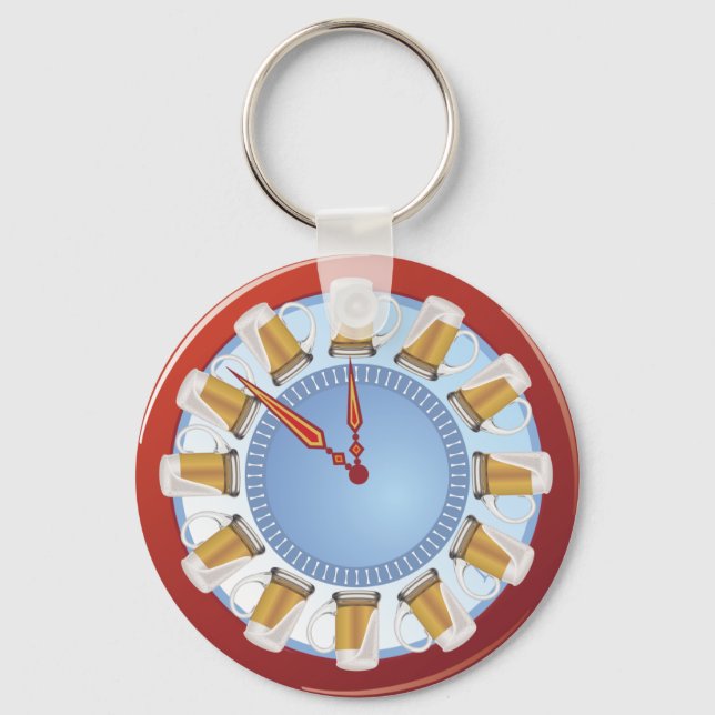 BEERS O' Clock Keychain (Front)