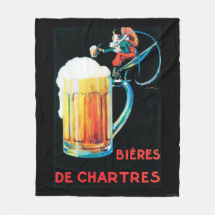 Beers of Chartres Promotional Poster Fleece Blanket