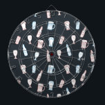 Beers Rustic Hand Drawn Whimsical Beer Man Cave Dartboard<br><div class="desc">A hand drawn whimsical beer sketch design featuring different types of quirky alcoholic beer drinks. A beautiful design perfect for home decor,  beer parties and personalized gifts. An ideal illustration for anyone who loves beer,  brewery themes,  BBQ's,  summer parties and beer alcohol drinks.</div>