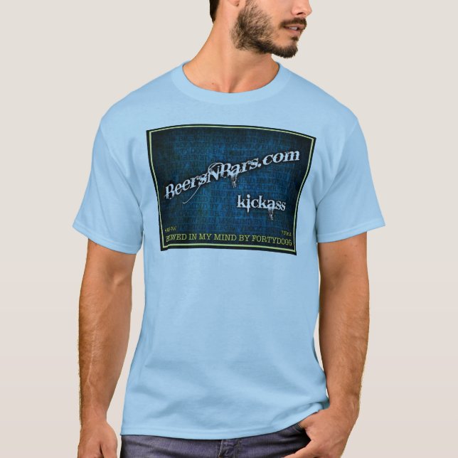 BeersNBars.com T-Shirt (Front)