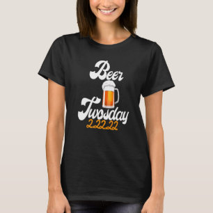 Beertwosday Love Funny Women Valentine's Day Drink T-Shirt