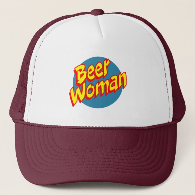 BeerWoman Trucker Hat (Front)