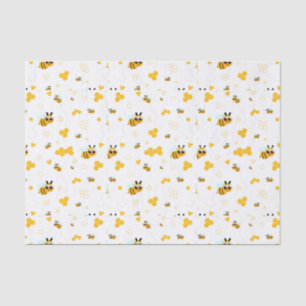Bees and Honey Twice as Sweet Baby Shower Tissue Paper