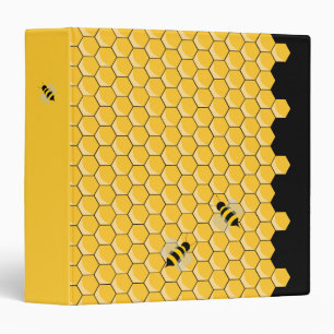 Bees And Honeycomb Binder