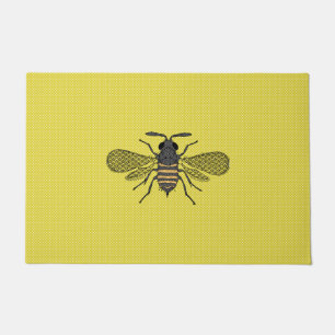 BEES and Honeycomb - Save The Bees Doormat