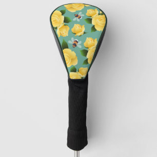 Bees And Roses Golf Head Cover