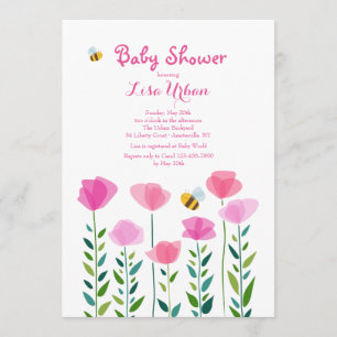 Bees Are Buzzing Invitation