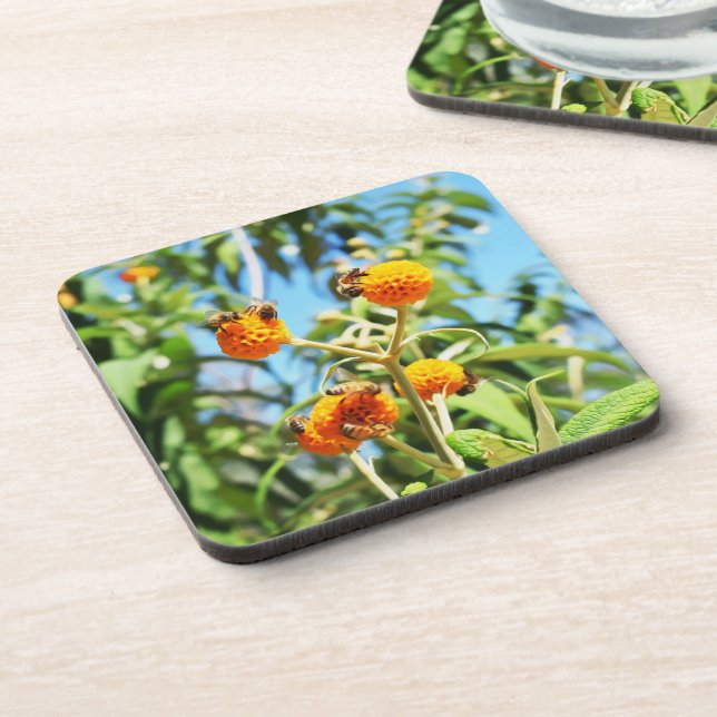 Bees at Work  Coaster (Left Side)