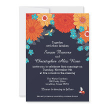 Bees & Blossoms Invitation