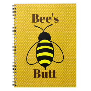 Bee's Butt Notebook