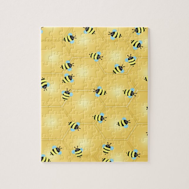 Bees Buzzing Puzzle (Vertical)