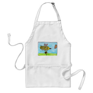 Bees Buzzing Standard Apron