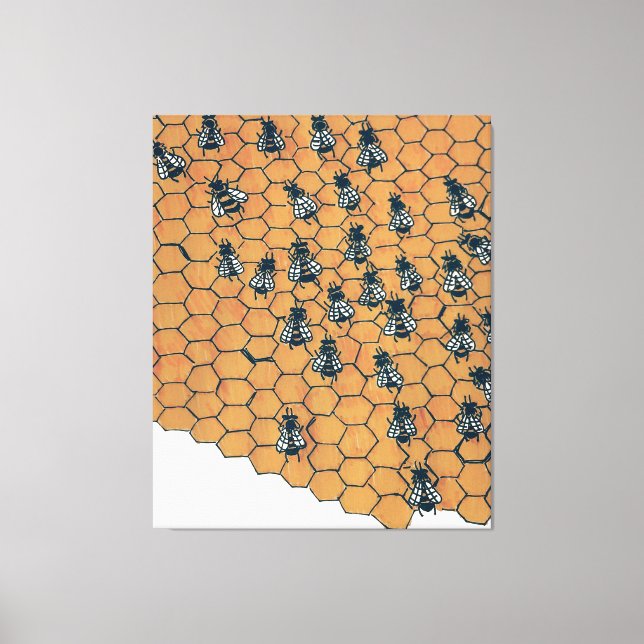 Bees Canvas (Front)
