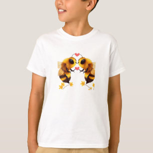 BEES IN LOVE-Kids Basic T-Shirt