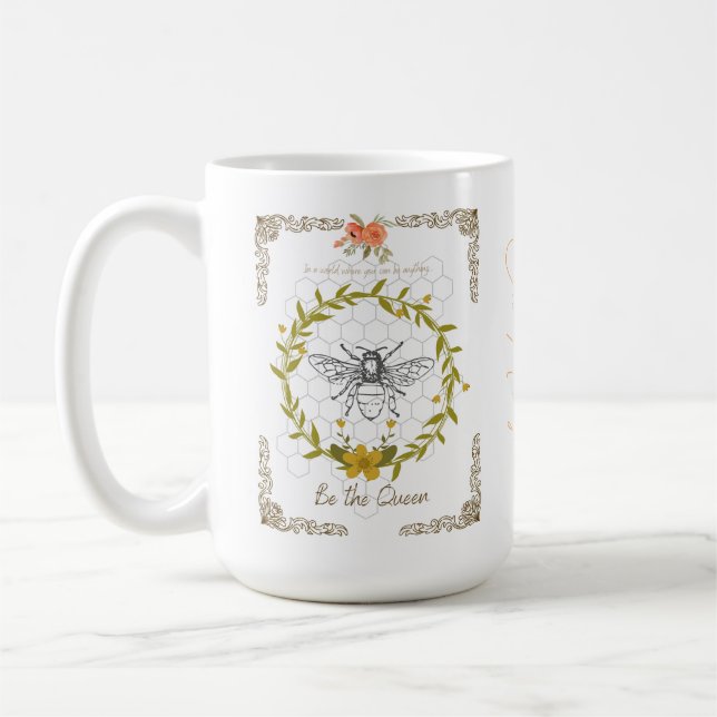 Bee's knees mug (Left)
