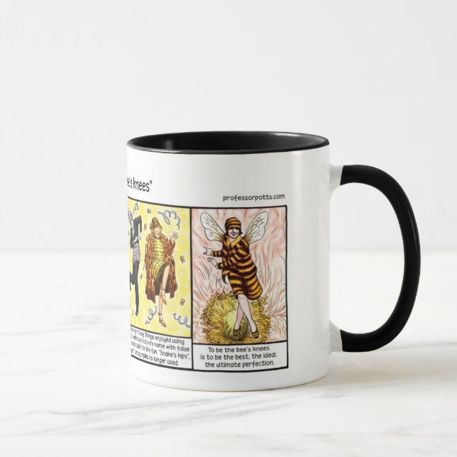 Bee's knees mug (Right)