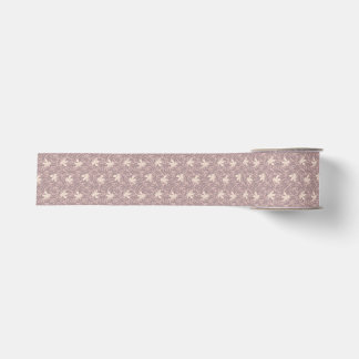 Bees + Lilac Grosgrain Ribbon