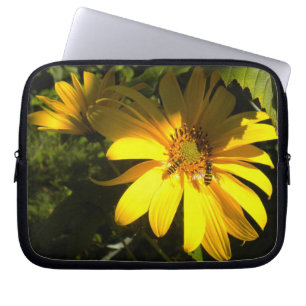 Bees n the Sunflower Laptop Sleeve