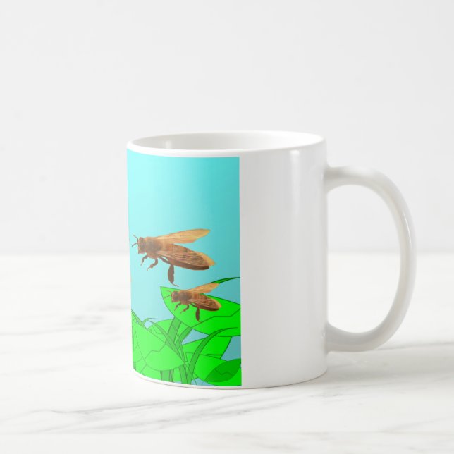 Bees of Three Coffee Mug (Right)