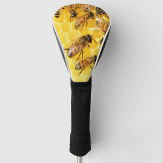 Bees on Honeycomb Golf Head Cover