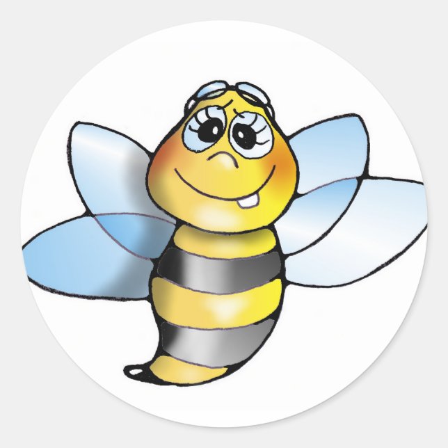 Bees sticker - sticker bees (Front)