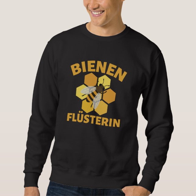 Bees Whisperer Beekeeping Beekeeper Bee People Sweatshirt (Front)