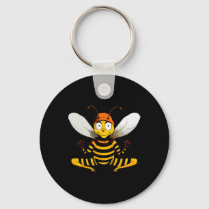 Bees Yogayogi Bee Keychain