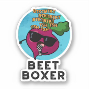 Beet Boxer Funny Beetroot Pun